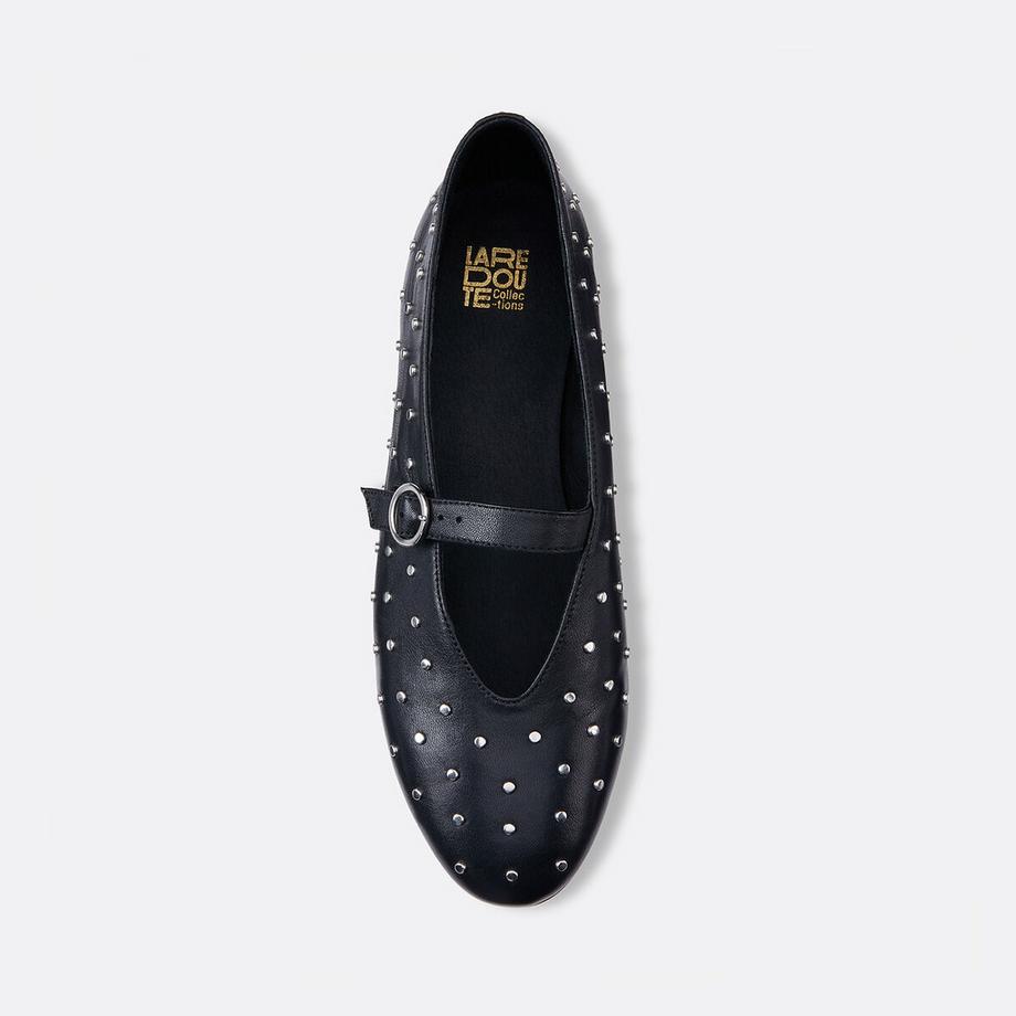 La Redoute Collections Ballerine in pelle con borchie  