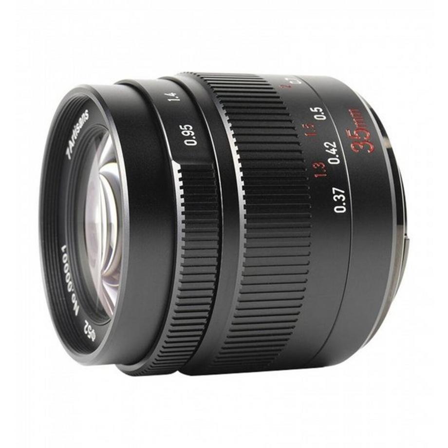 7ARTISANS  7Artisans 35mm F0.95 MILC Nero 