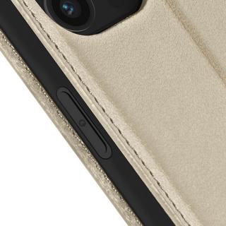 Avizar  Custodia folio iPhone 15 Pro Max oro 