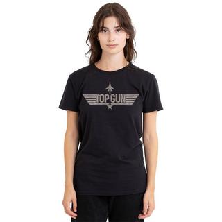 Top Gun Top Gun Logo Print T-Shirt  