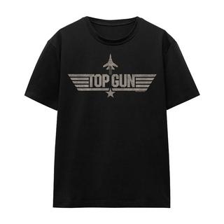 Top Gun Top Gun Logo Print T-Shirt  