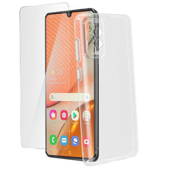 Avizar  Coque Samsung Galaxy A72 + Vitre 