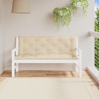 VidaXL Coussin de banc de jardin tissu  