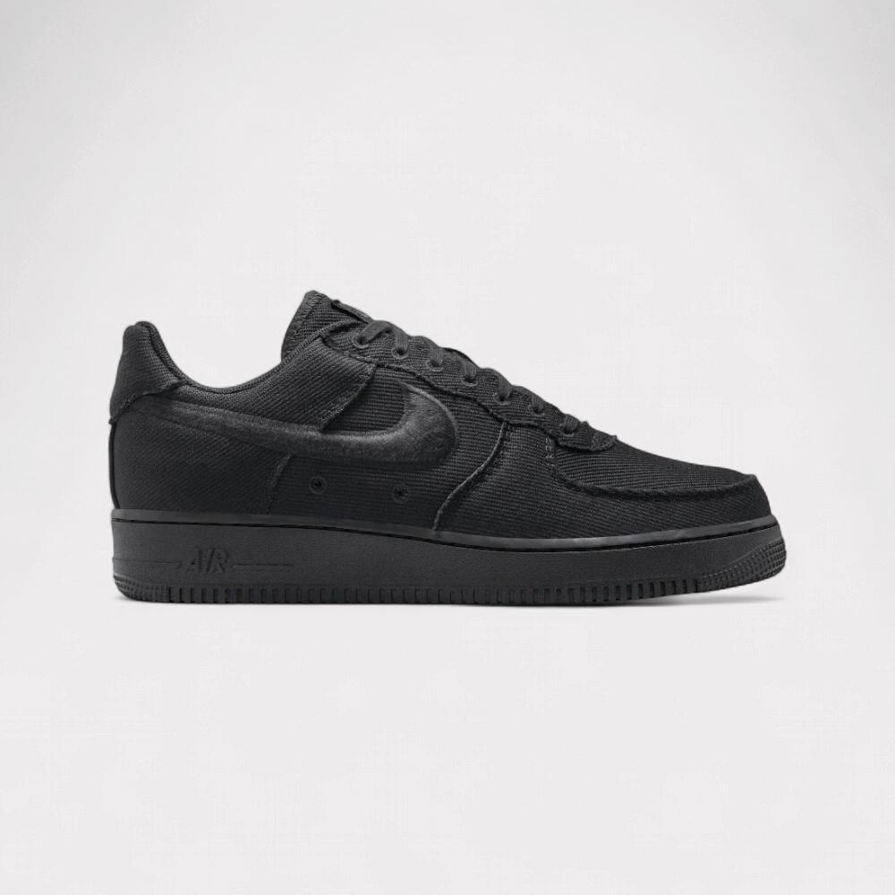 NIKE  Air Force 1 Low - Black Canvas 