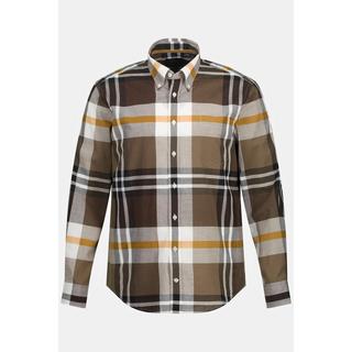 JP1880  Karohemd, Langarm, Buttondown-Kragen, Modern Fit 