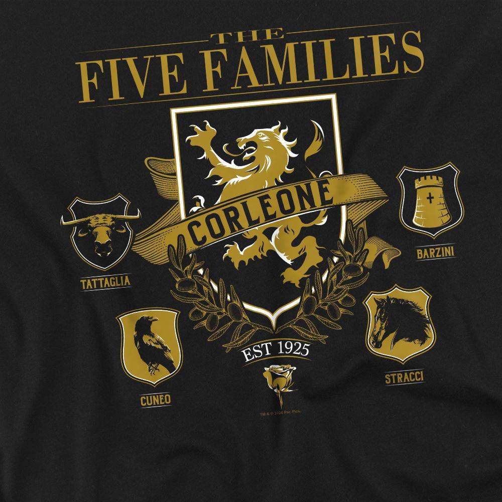 The Godfather Five Families Bedrucktes T-Shirt  