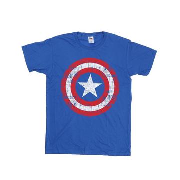 Tshirt AVENGERS CAPTAIN AMERICA SCRATCHED SHIELD