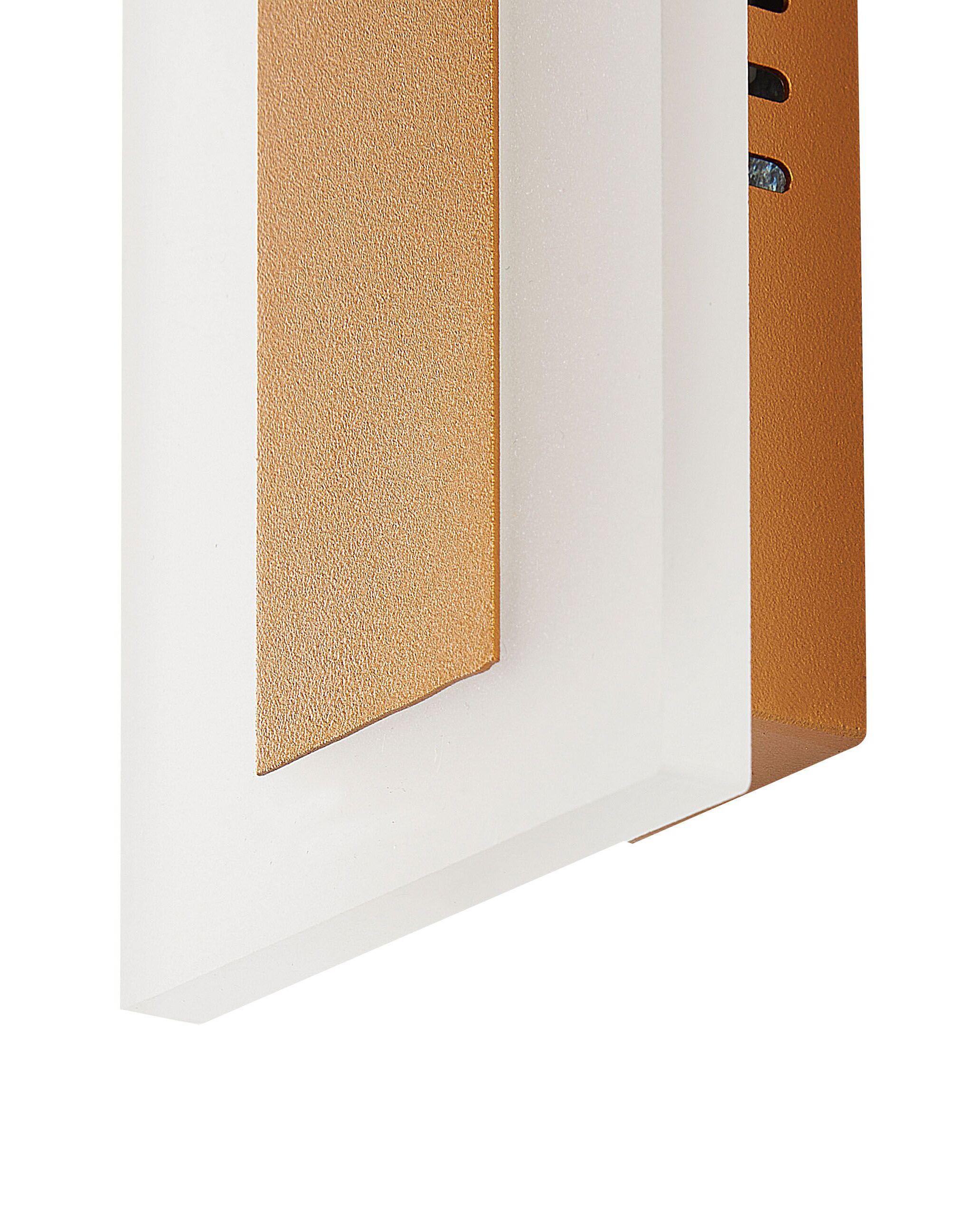 Beliani Lampe murale LED pour l'extérieur en Acier Moderne ROSALIE  