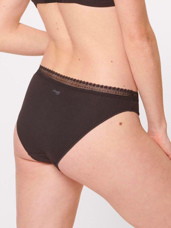 sloggi Go Ribbed Tai Culottes Lot de 2  