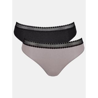 sloggi Go Ribbed Tai Culottes Lot de 2  