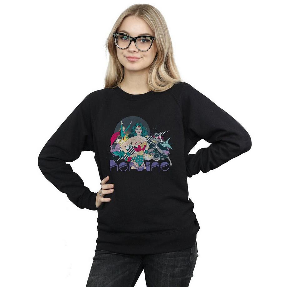 DC COMICS Justice League Sweatshirt Imprimé Graphique  