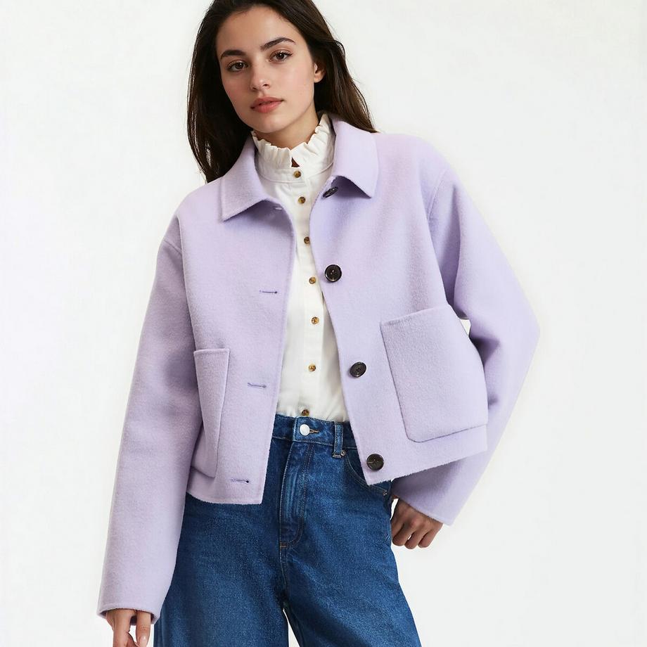 Jacke mit Knopfverschluss