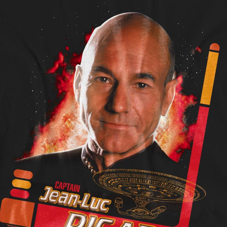 Star Trek Star Trek Captain Jean-Luc Picard T-Shirt  