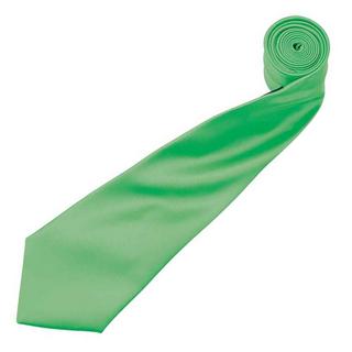 PREMIER Satin Unifarbene Krawatte  