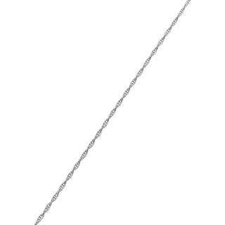 Kuzzoi  Halskette Basic Gliederkette Gedreht 925 Silber 