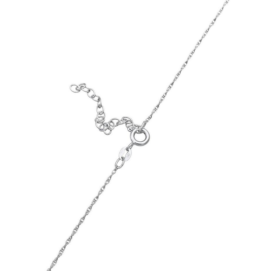Kuzzoi  Collier Basic Gliederkette Gedreht 925 Silber 