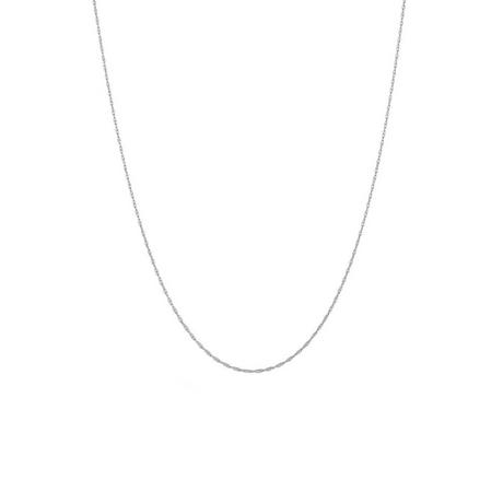 Kuzzoi  Halskette Basic Gliederkette Gedreht 925 Silber 