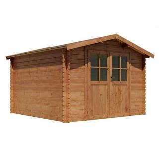 Vente-unique Casetta da giardino 8,8 m² spessore 28 mm in Legno con trattamento autoclave - HORTUSA  