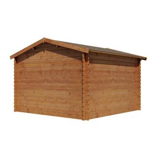 Vente-unique Casetta da giardino 8,8 m² spessore 28 mm in Legno con trattamento autoclave - HORTUSA  