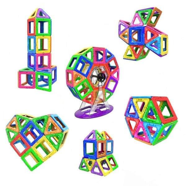 Gameloot  Pièces de construction magnétiques - Un cadeau parfait pour les enfants (110 pièces) 