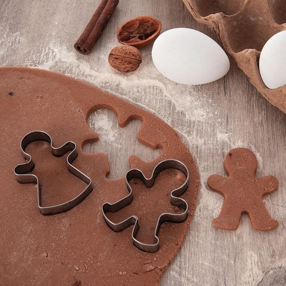 Orion  Keksbackform in Puppenform, Edelstahl, spülmaschinenfest 