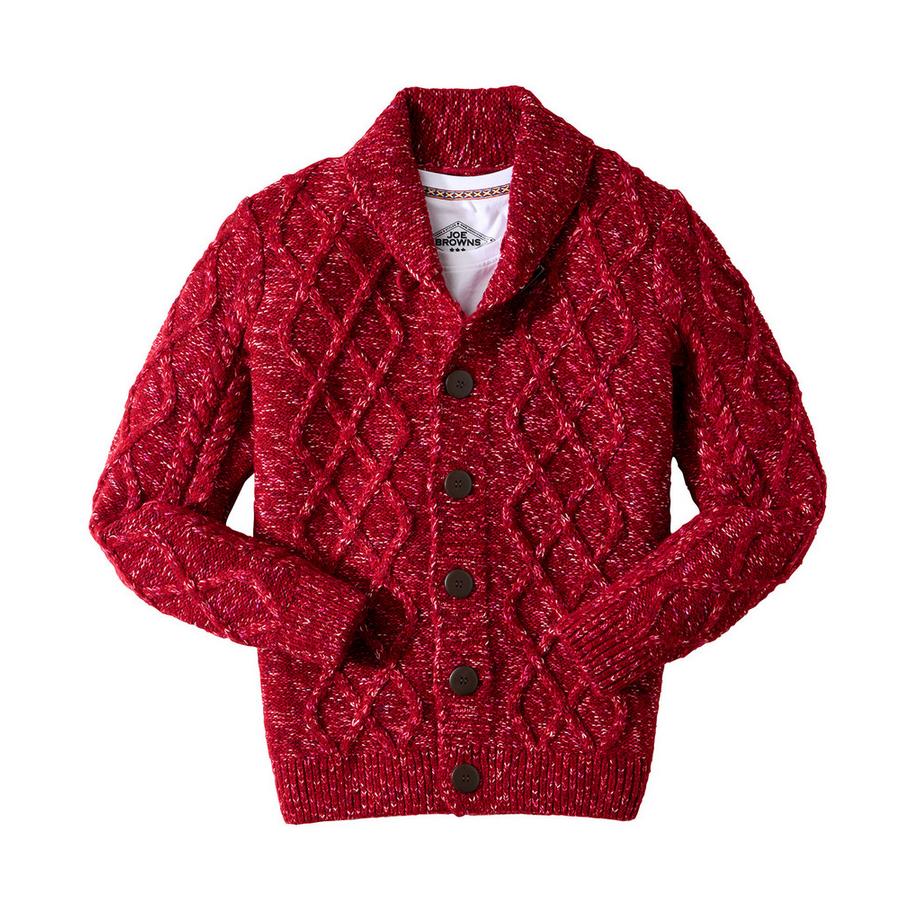 Joe Browns Cardigan a Treccia con Bottoni a Olivetta  