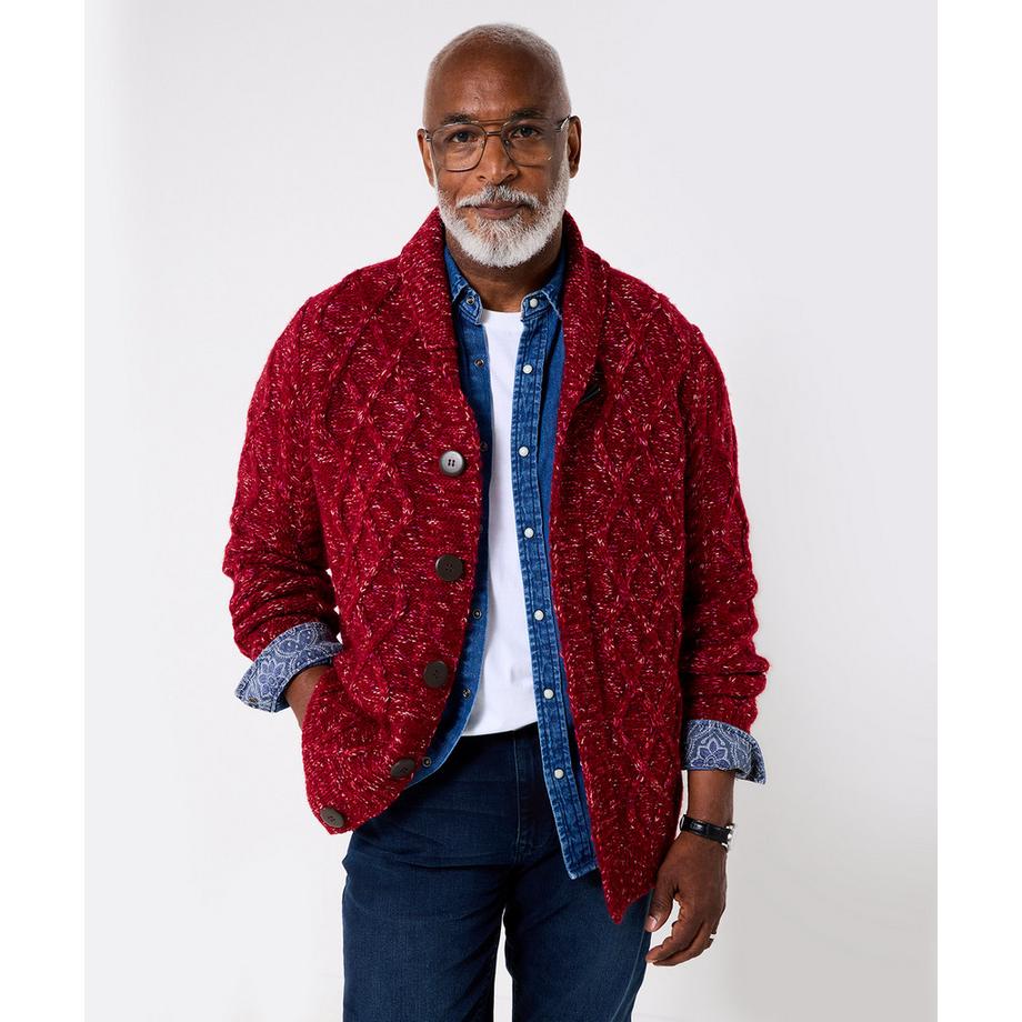 Joe Browns Cardigan a Treccia con Bottoni a Olivetta  