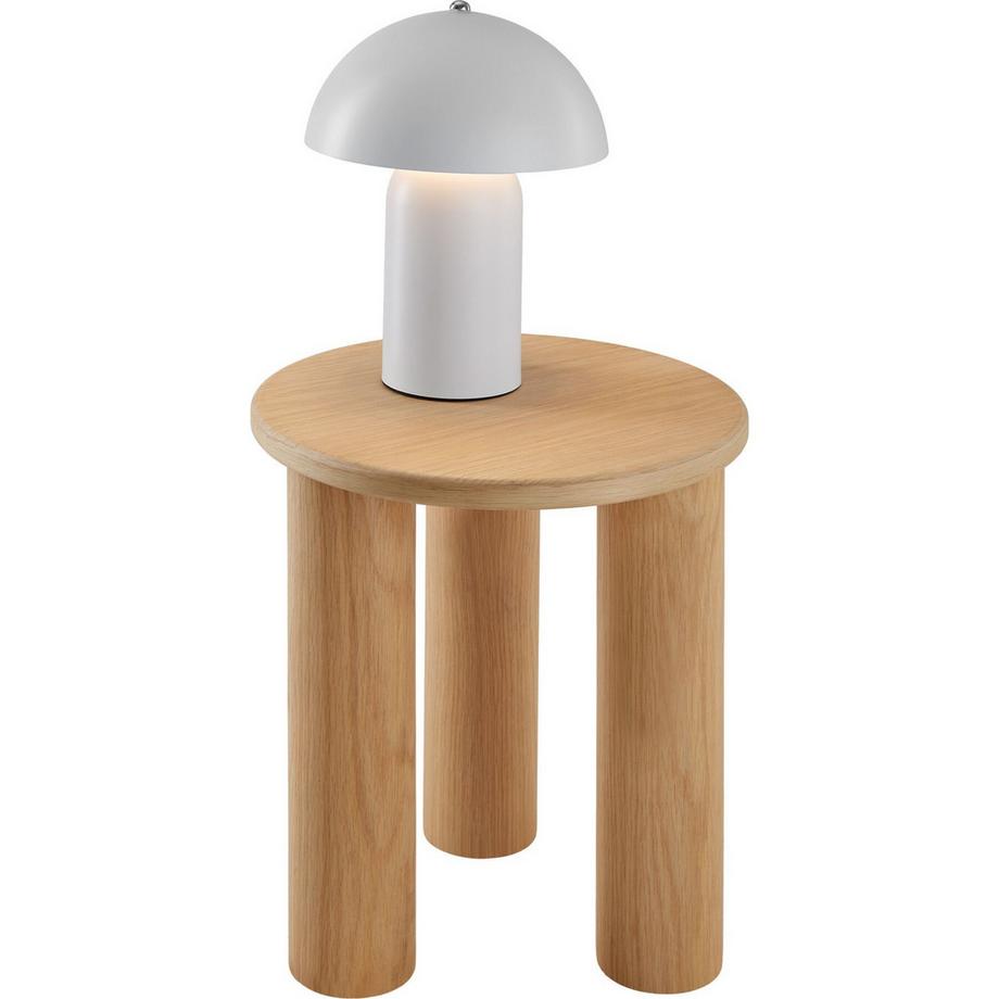 Tectake Tavolino Sisi Rotondo  