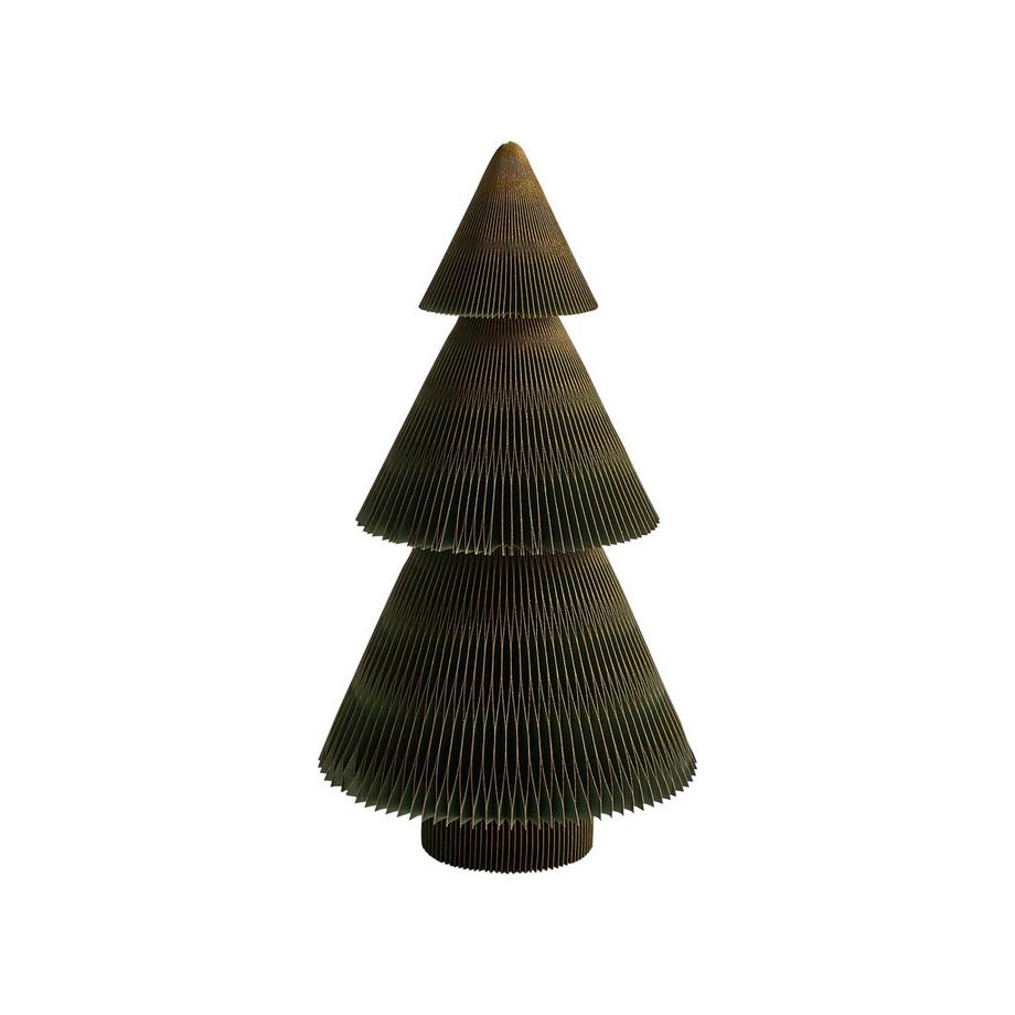 Beliani Weihnachtsdekoration 2er Set aus Papier Modern VEFSNA  