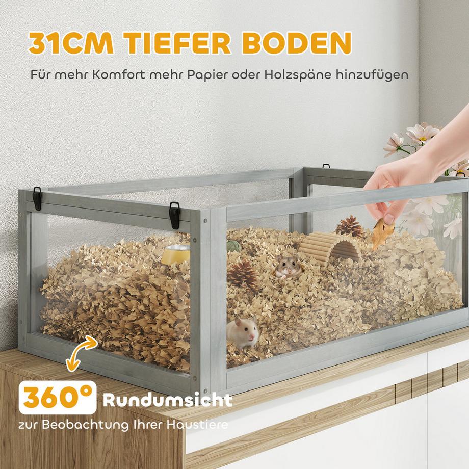 PawHut  Hamsterkäfig 