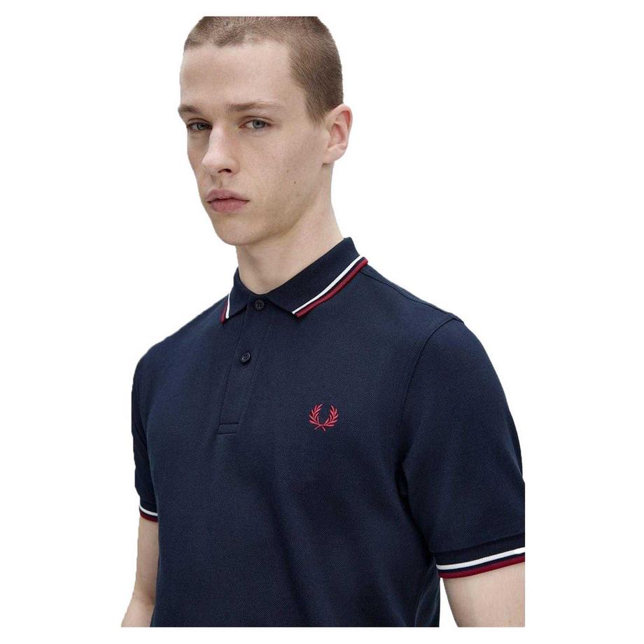 FRED PERRY Maglietta Polo Manica Lunga  