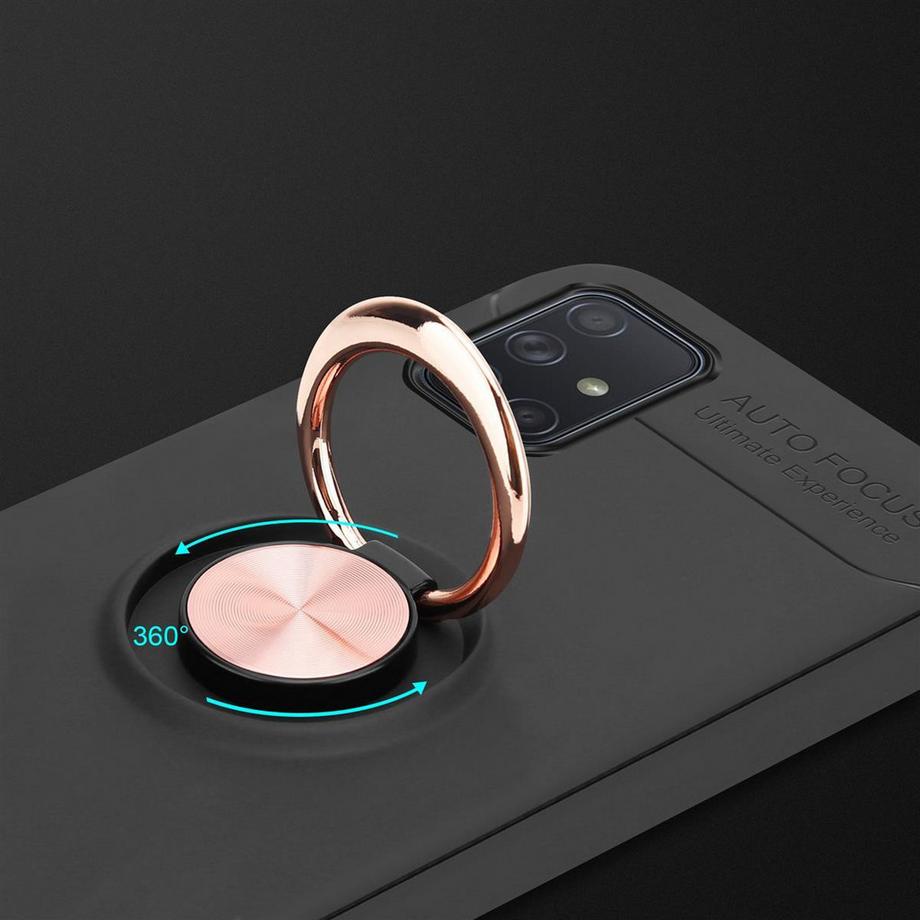 Cadorabo  Hülle für Samsung Galaxy A71 5G Fokus Ring TPU Silikon 