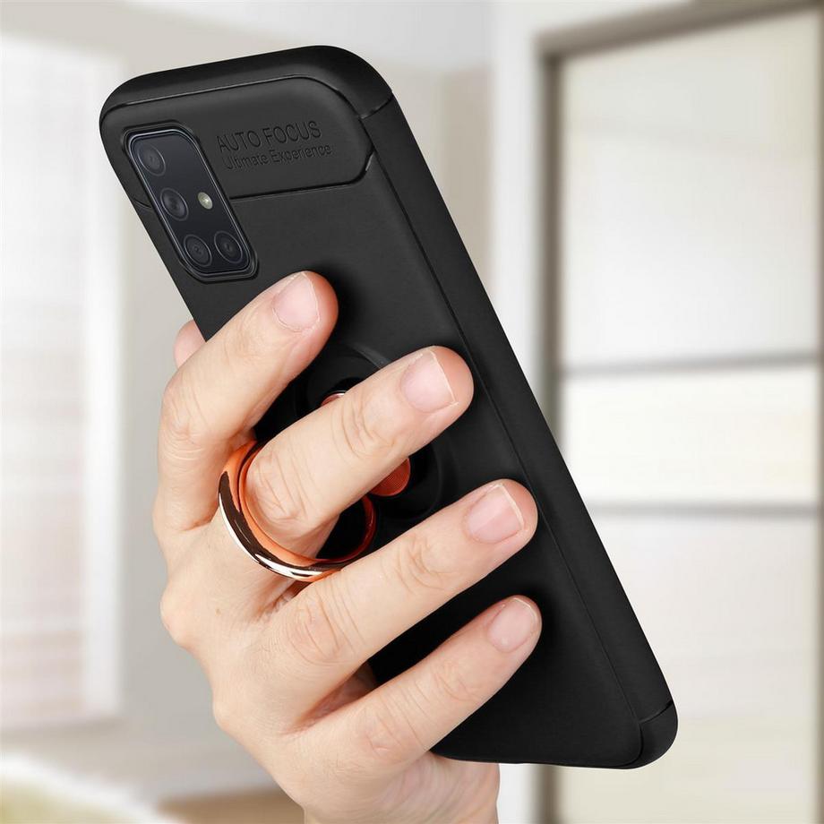 Cadorabo  Hülle für Samsung Galaxy A71 5G Fokus Ring TPU Silikon 