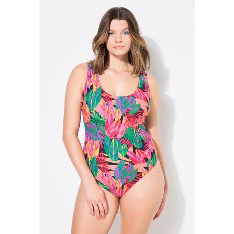 Studio Untold  Maillot de bain à bonnets souples, imprimé jungle 