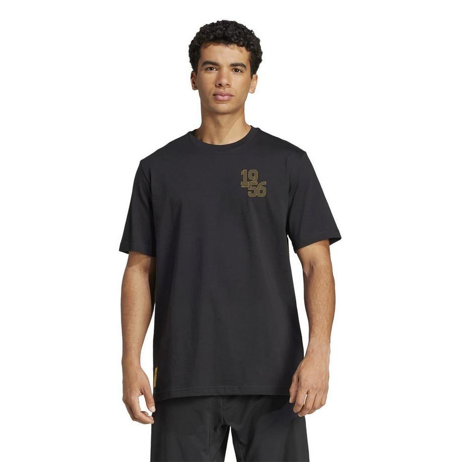 adidas  Maglietta Real Madrid Cf Cotone Pesante Maniche Corte 