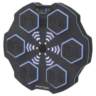 Northio  Boîte à musique, enceinte Bluetooth, montage mural, 9 vitesses et modes, lumières LED, noir 