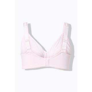 Ulla Popken Reggiseno senza ferretto in pizzo mesh  