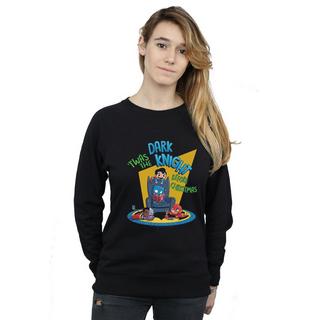DC COMICS Super Friends Dark Knight Before Christmas Sweatshirt  