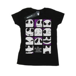 Disney  Nightmare Before Christmas Many Faces Of Jack TShirt 