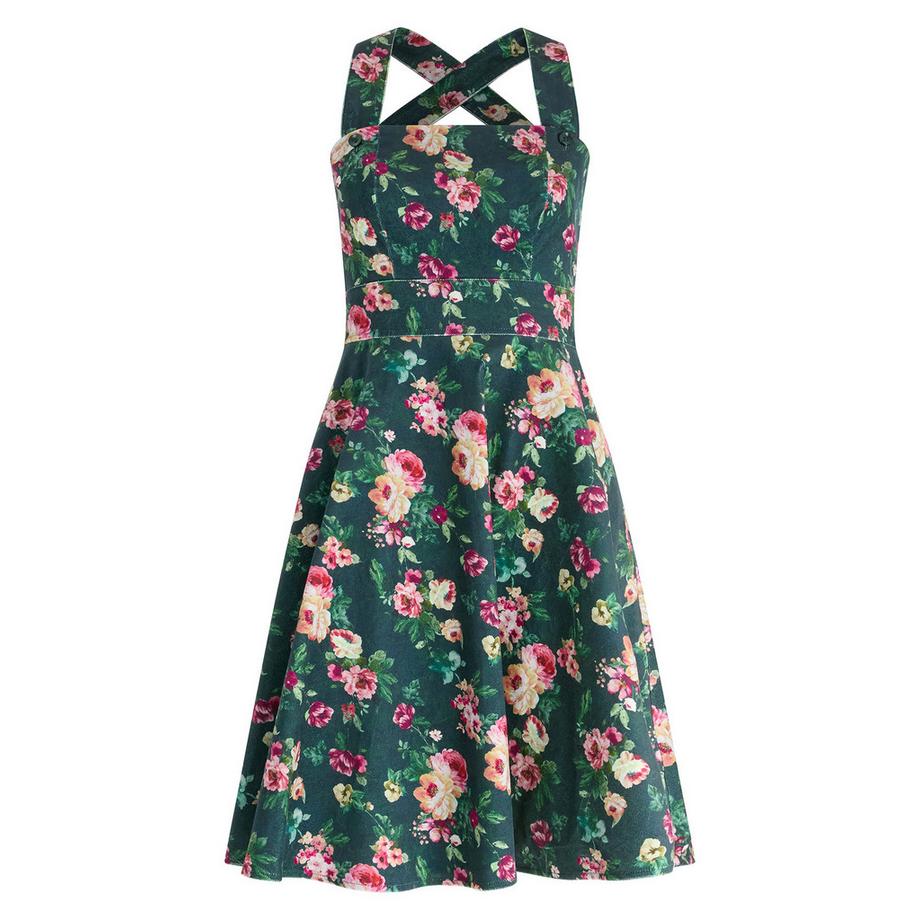 Joe Browns Latzkleid mit Blumenmuster  
