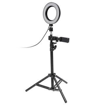 Lampe Selfie / Lampe annulaire (17 cm) et pied
