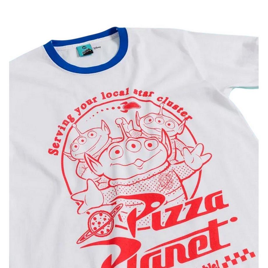 Toy Story T-Shirt Graphique Alien Pizza Planet  