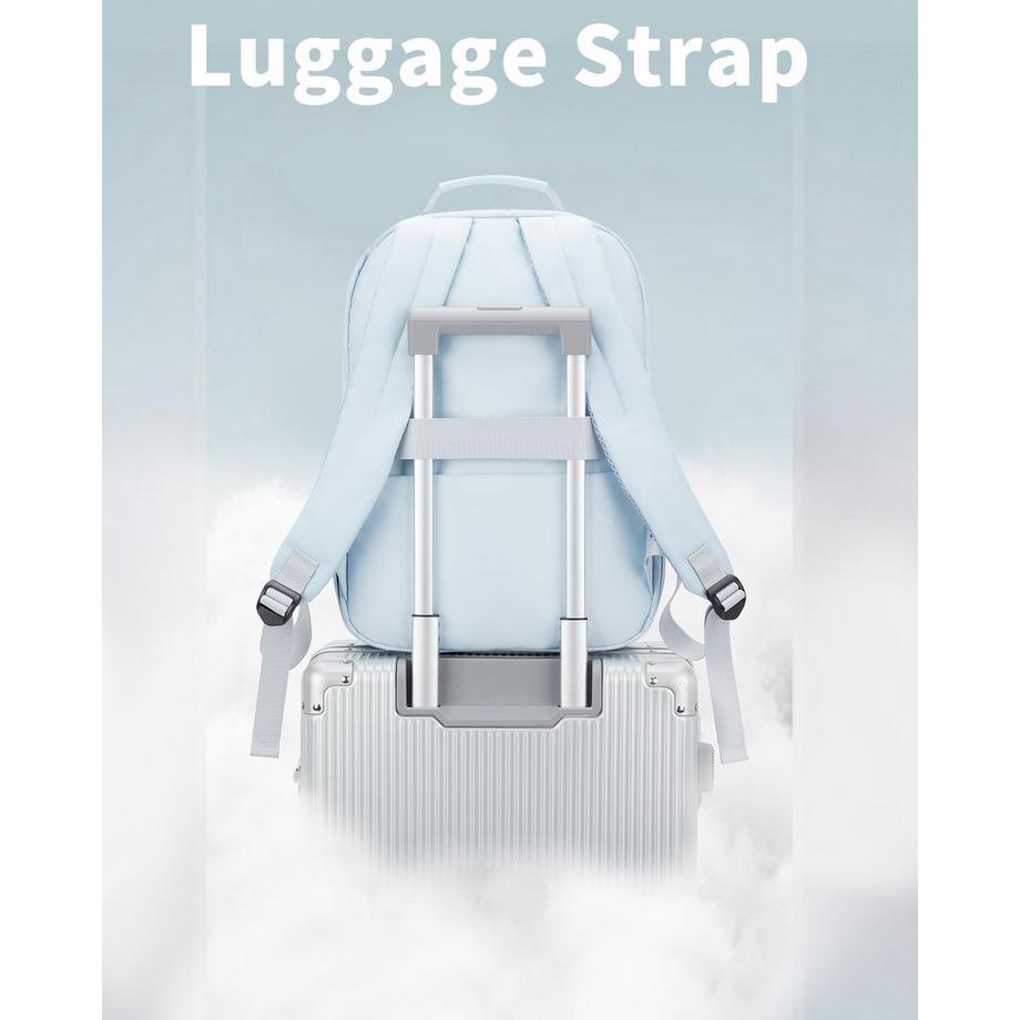 Only-bags.store Wasserdichter Tagesrucksack mit Laptopfach  