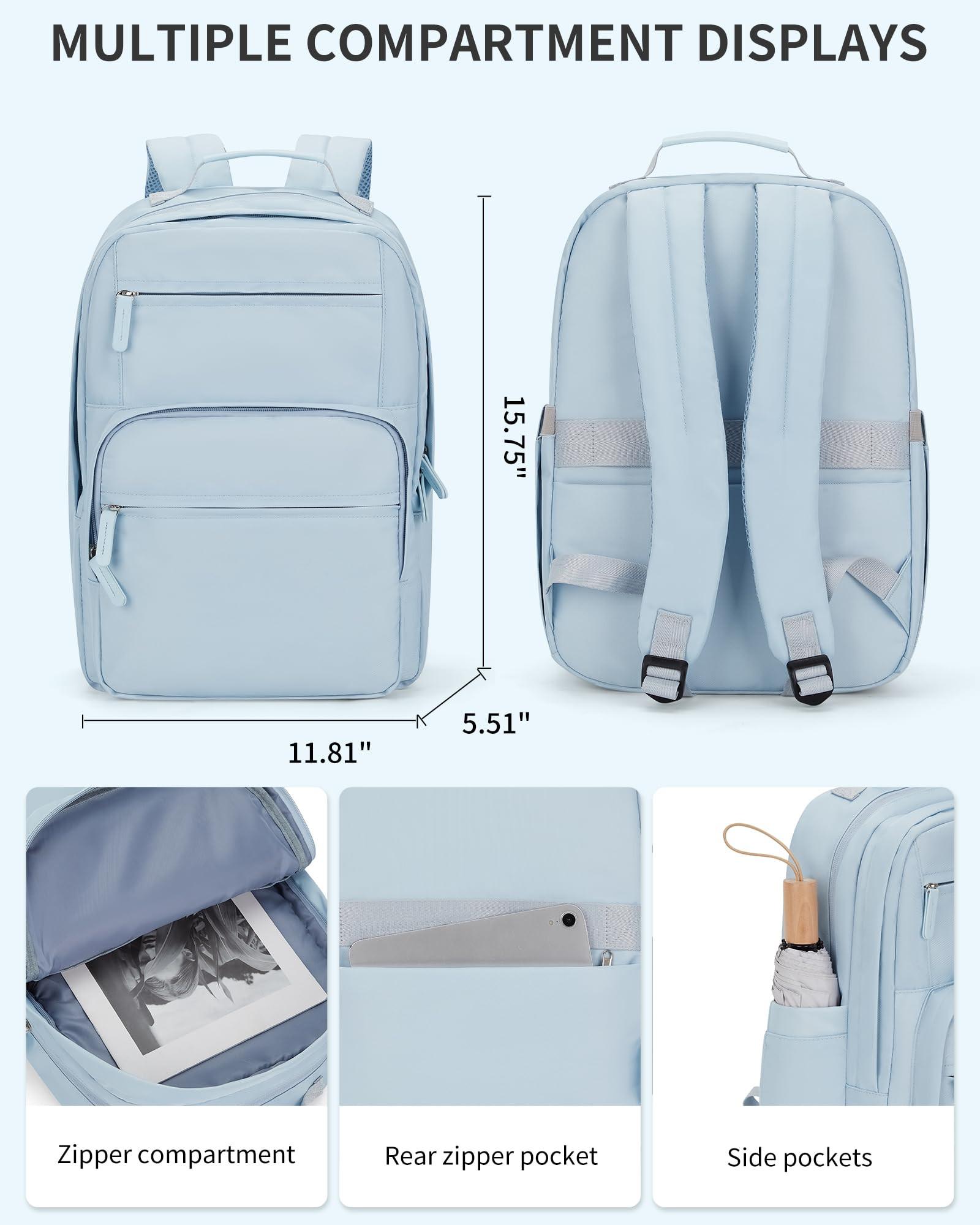 Only-bags.store Schulrucksack Rucksack mit Laptopfach Tagesrucksäcke Wasserdichter Rucksack  