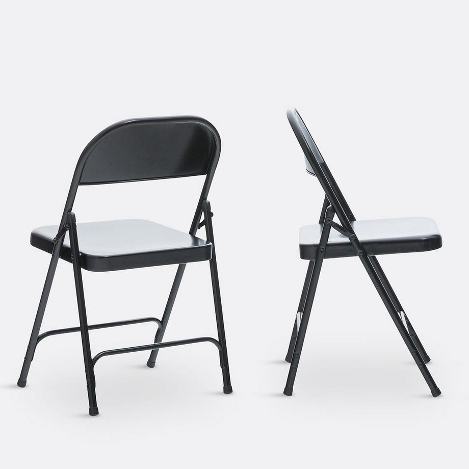 La Redoute Intérieurs Lot de 2 chaises pliantes  