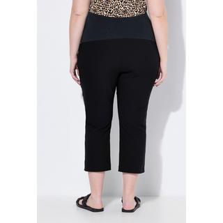 Ulla Popken Bellieva Pantaloni premaman in bengalina lunghezza polpaccio con inserto elastico  