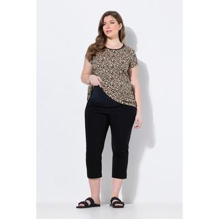 Ulla Popken Bellieva Pantaloni premaman in bengalina lunghezza polpaccio con inserto elastico  