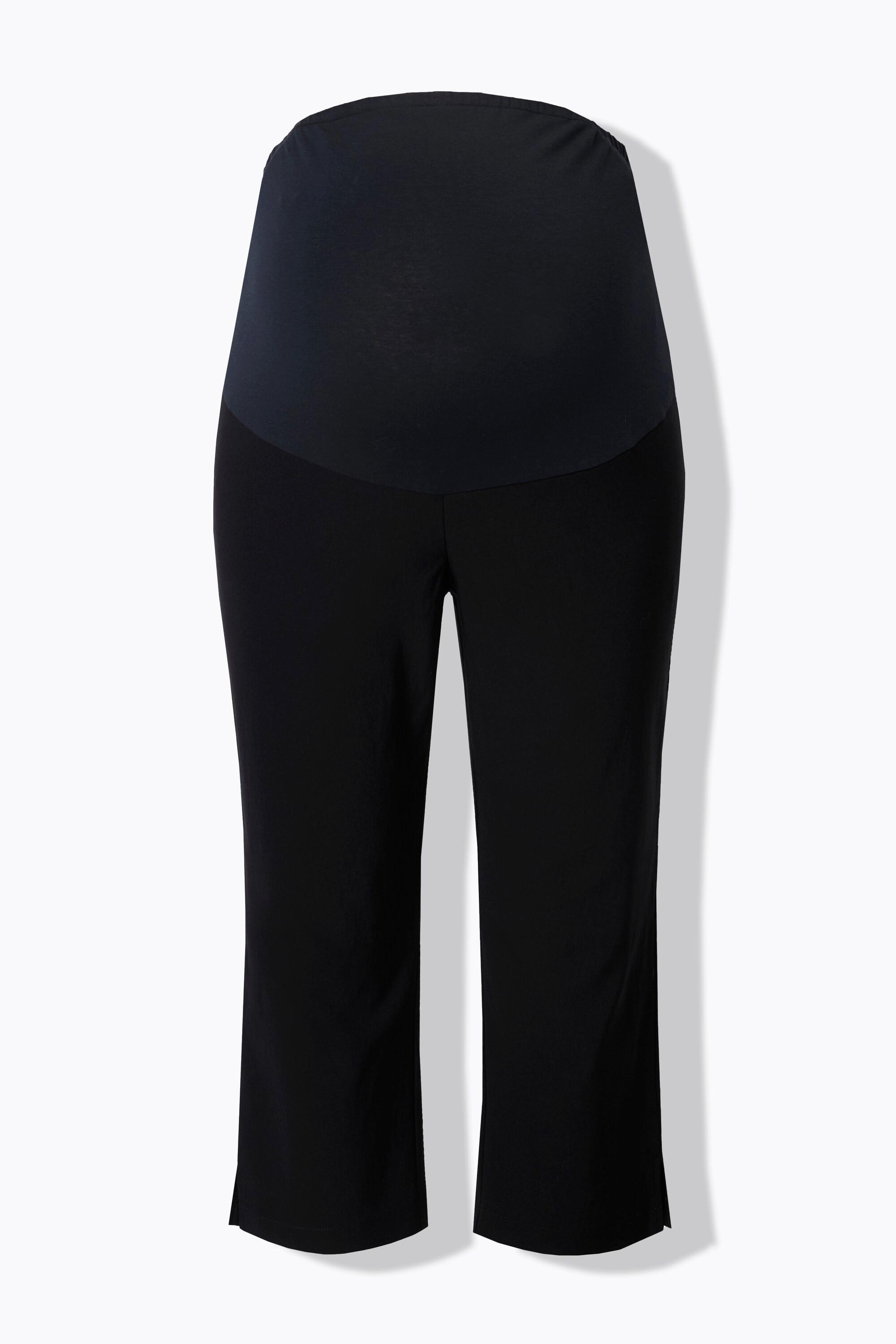 Ulla Popken Bellieva Pantaloni premaman in bengalina lunghezza polpaccio con inserto elastico  