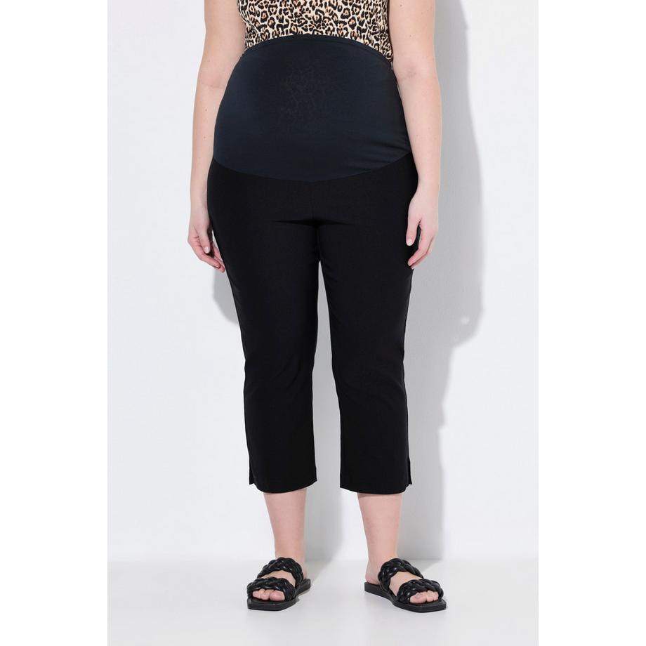 Ulla Popken Bellieva Bengalin Umstandshose wadenlang mit Stretcheinsatz  