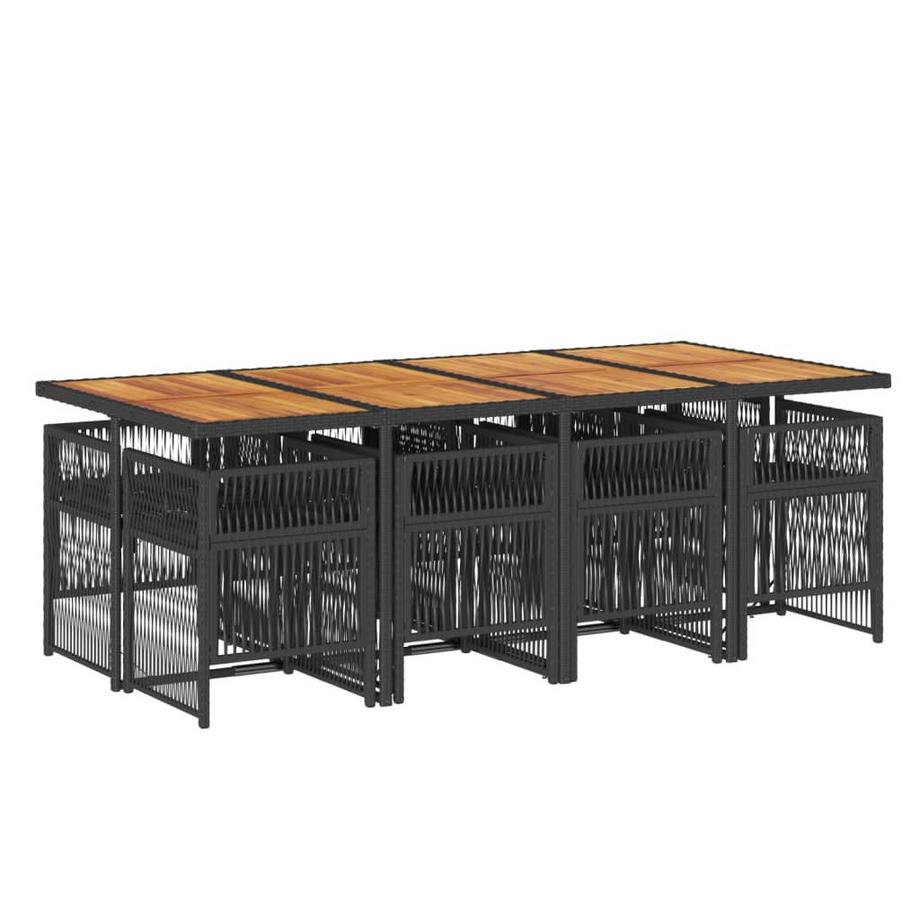 VidaXL Garten essgruppe poly-rattan  